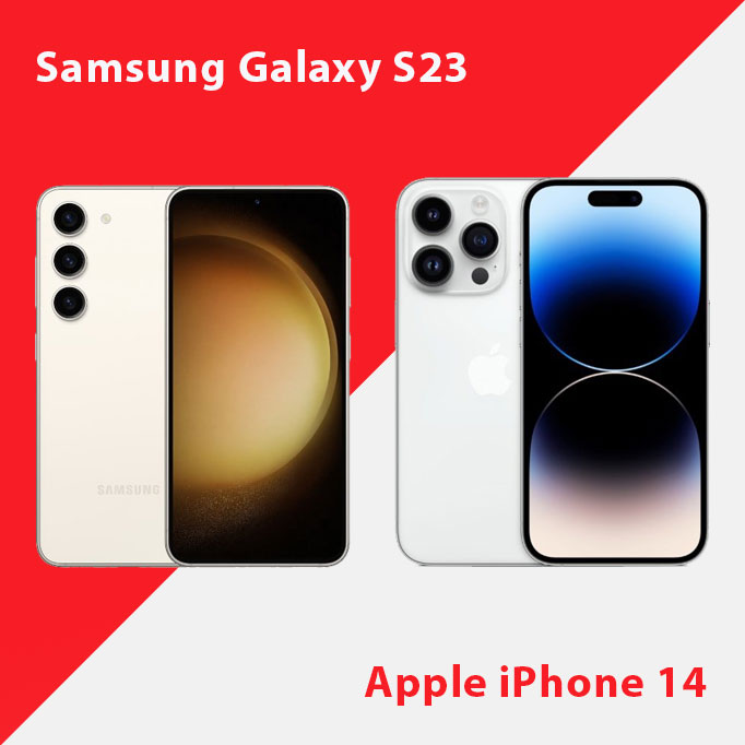 Samsung Galaxy S23 vs Apple iPhone 14: що буде краще?