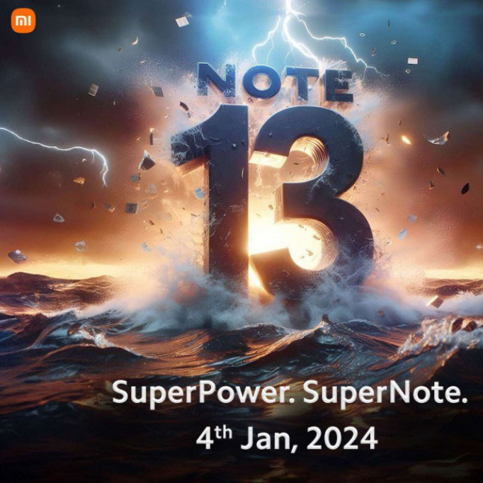 Офіційно: Серія Redmi Note 13 виходить на світовий ринок 4 січня