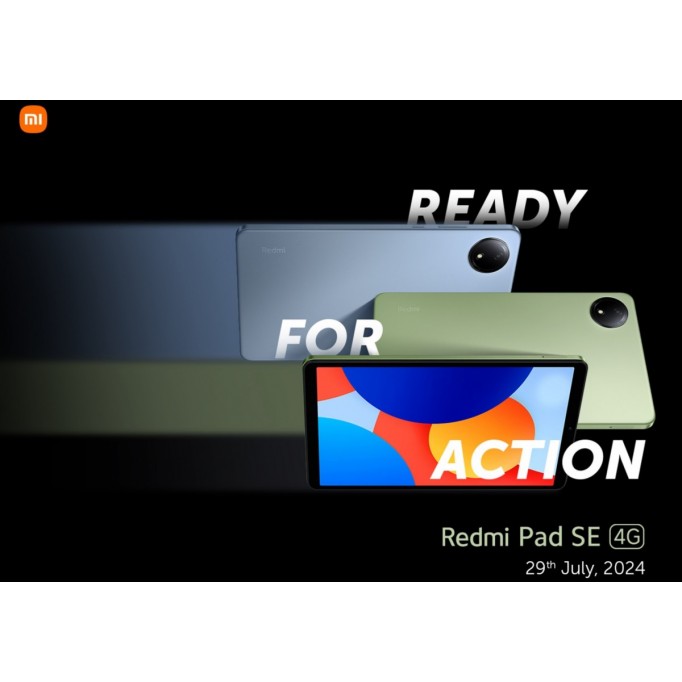 Redmi Pad SE 4G з'явиться 29 липня