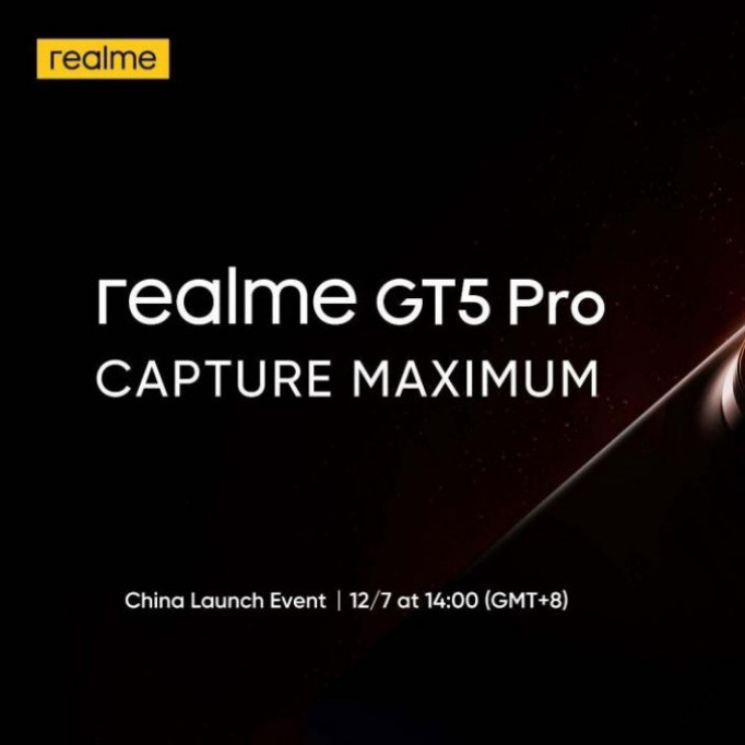 Realme GT5 Pro прибуває 7 грудня