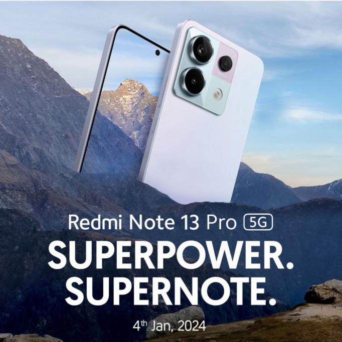 Redmi Note 13 Pro подтвержден для запуска 4 января, чипсет раскрыт