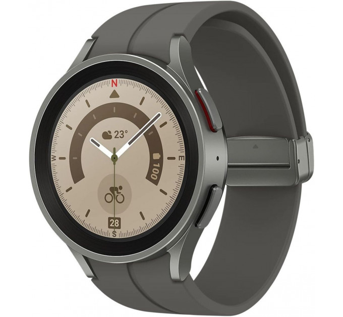 Смарт-часы Samsung Galaxy Watch 5 Pro 45mm LTE Titanium (SM-R925FZKASEK)