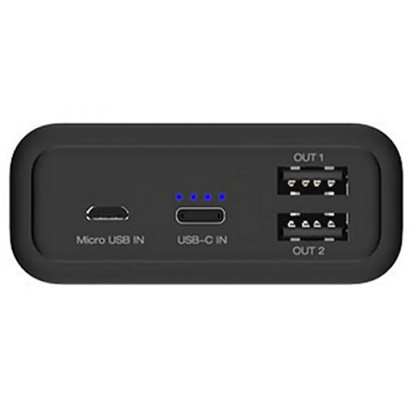 Зовнішній акумулятор Power Bank Energizer UE20012-20000 mAh Li-pol+TYPE-C Black