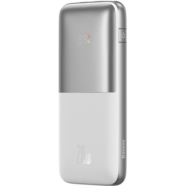 Внешний аккумулятор Power Bank Baseus Bipow Pro 10000mAh 20W Display White (PPBD040102)