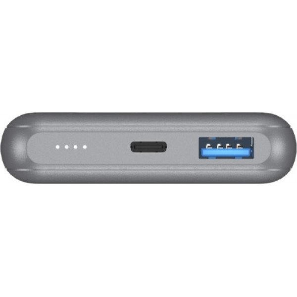 Внешний аккумулятор Power Bank Energizer QE10007PQ-10000mAh Qi wireless Type-C PD (G)