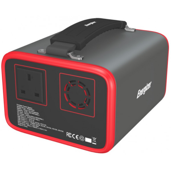 Зарядна станція Energizer PPS240W2-72000mAh AC 150W/60W PD/2xUSB/2xDC Grey