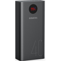 Зовнішній акумулятор Power Bank Romoss 40000mAh 18W PEA40 (PEA40-112-2A45) Black
