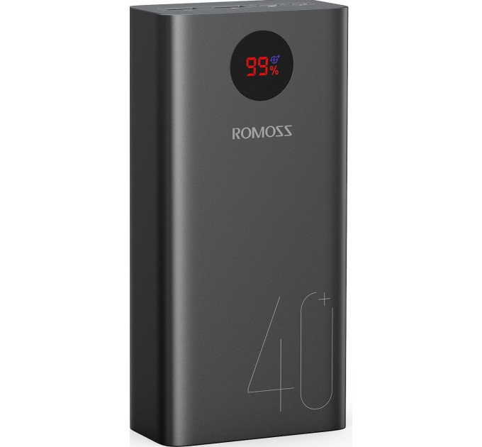 Зовнішній акумулятор Power Bank Romoss 40000mAh 18W PEA40 (PEA40-112-2A45) Black