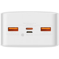 Зовнішній акумулятор Power Bank Baseus Bipow 30000mAh 20W Display White (PPDML-N02)