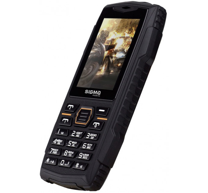 Мобильный телефон Sigma mobile X-treme AZ68 Dual Sim Black/Orange