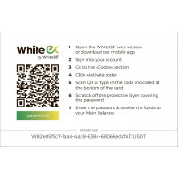 Подарункова карта WhiteEX 10 USDT