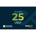 Подарункова карта WhiteEX 25 USDT