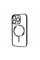 Прозорий чохол Chrome Case MagSafe для iPhone 14 Pro Black