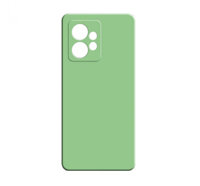 Силиконовая накладка Full Silicon для Xiaomi Redmi Note 12 4G Light Green