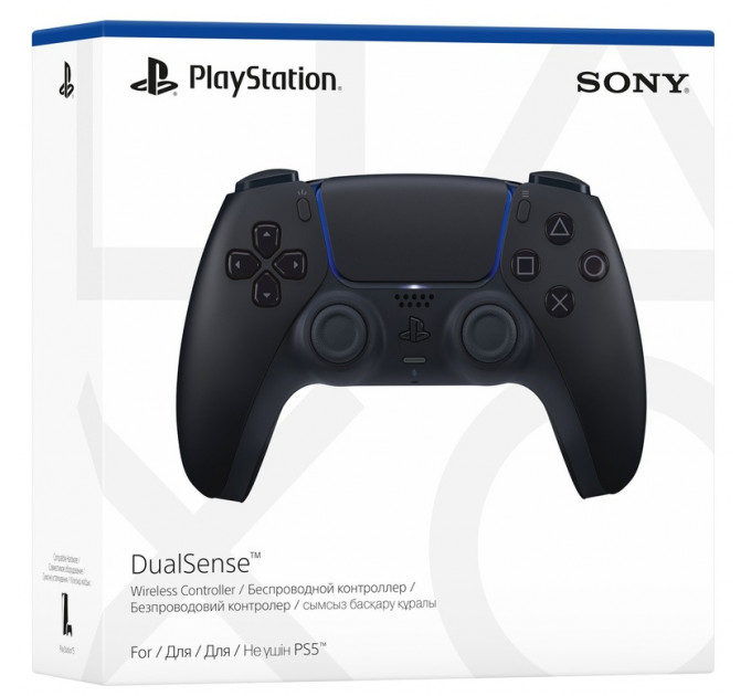 Беспроводной геймпад Sony PlayStation 5 DualSense (PS5) Black