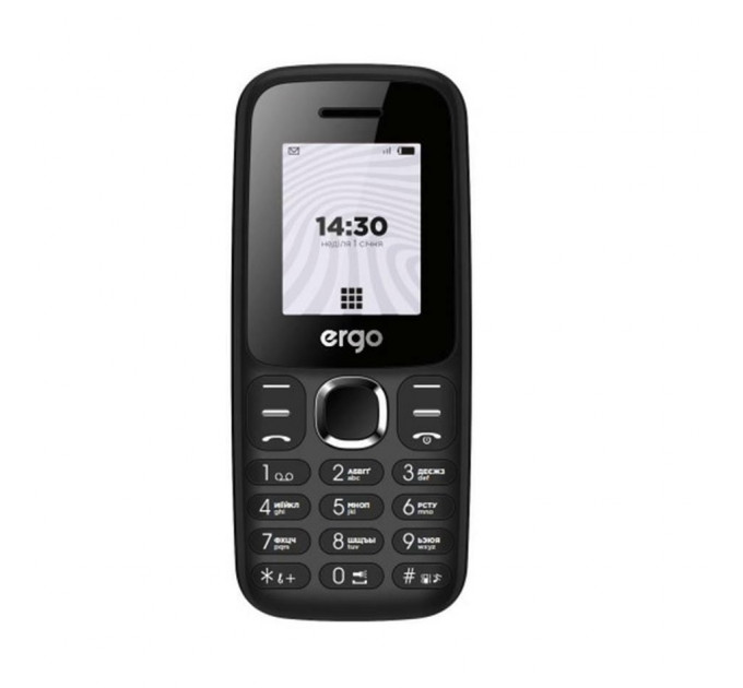 Мобільний телефон Ergo B184 Dual Sim Black