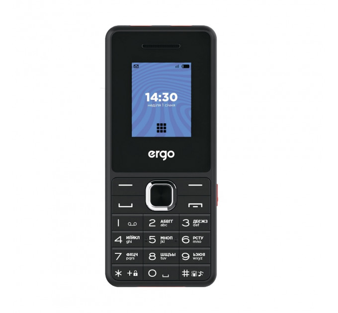 Мобильный телефон Ergo E181 Dual Sim Black