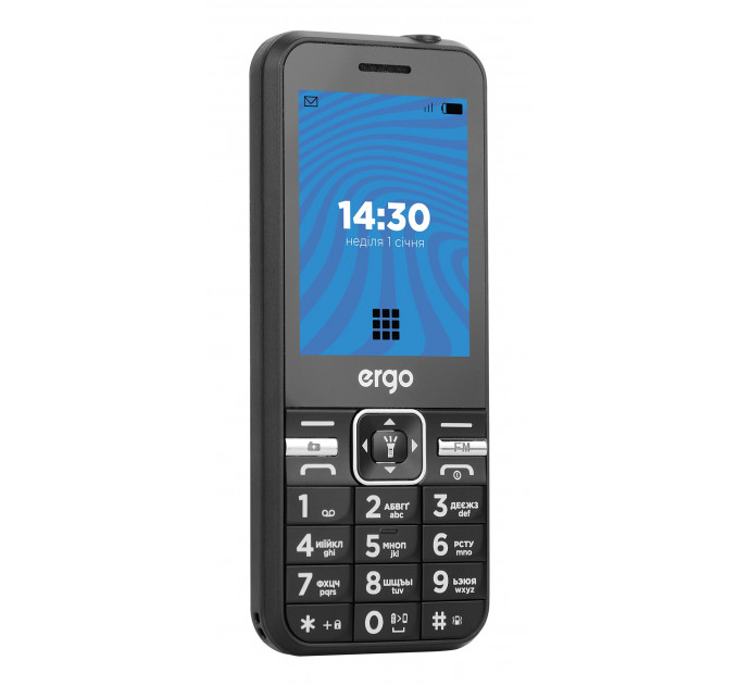 Мобільний телефон Ergo E281 Dual Sim Black