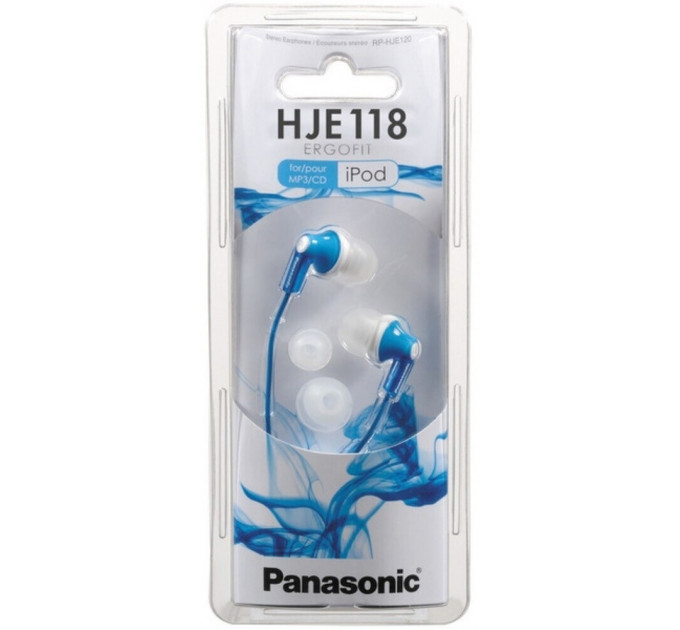 Наушники Panasonic RP-HJE118GU-A Blue