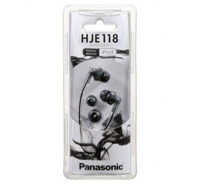 Навушники Panasonic RP-HJE118GU-K Black
