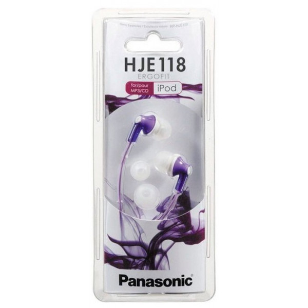 Навушники Panasonic RP-HJE118GU-V Violet
