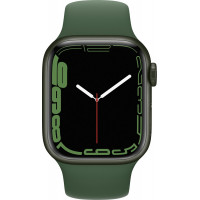 Apple Watch Series 7 45mm Green Aluminum Case with Clover Sport Band (MKN73, MKNQ3) Approved Витринный образец