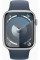 Apple Watch Series 9 GPS 45mm Silver Aluminium with Storm Blue Sport Band M/L (MR9E3)
