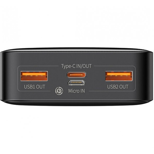Внешний аккумулятор Power Bank Baseus Bipow 20000mAh 20W Black (PPBD050501)