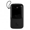 Внешний аккумулятор Power Bank Baseus Bipow Qpow 20000mAh 15W Display Black (+IP Cable) (PPQD-F01)