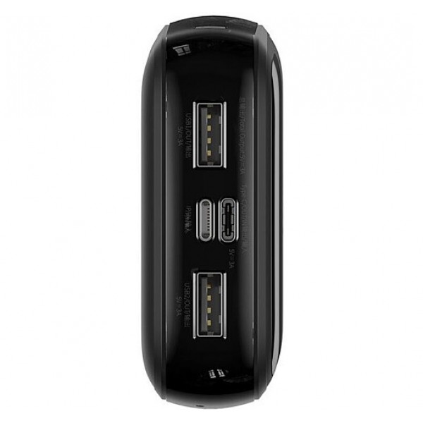 Внешний аккумулятор Power Bank Baseus Bipow Qpow 20000mAh 15W Display Black (+Type-C) (PPQD-G01)