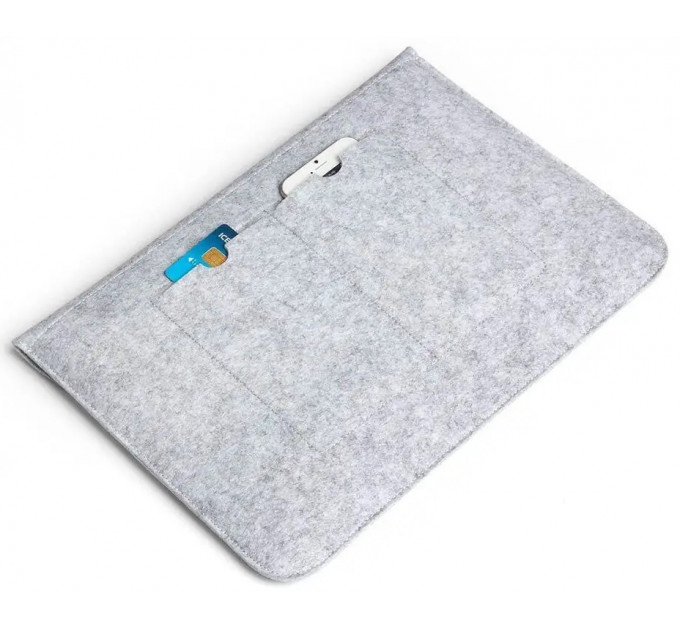 Чехол из войлока для MacBook Air/Pro 15.4 Silver