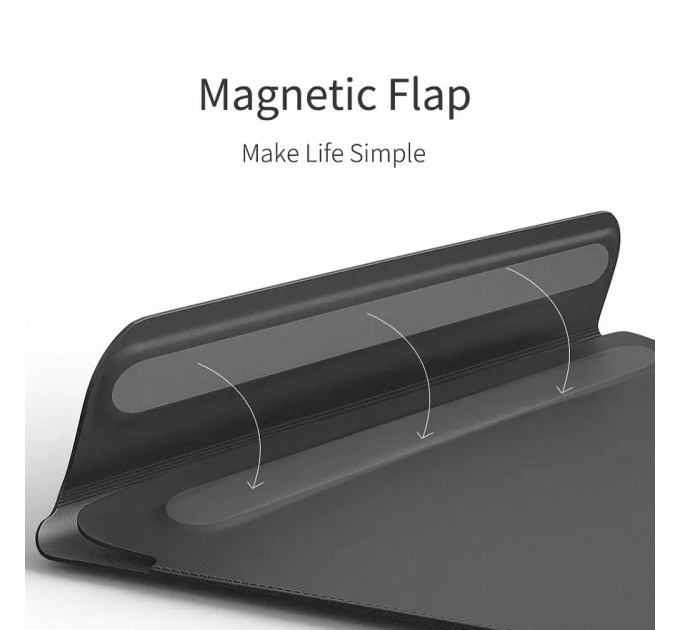 Чехол WIWU Skin Pro 2 Leather Sleeve for MacBook Pro 16 Black