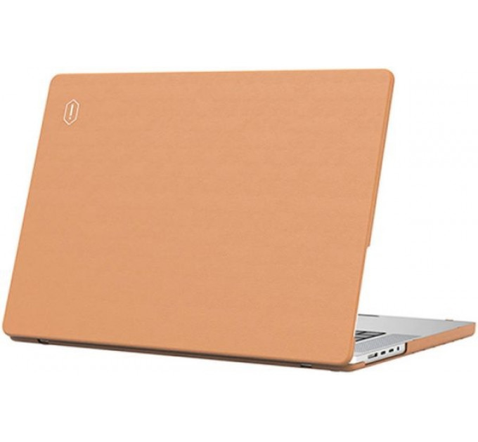 Накладка WIWU Leather Shield MacBook Pro 16.2 Brown (A2485)