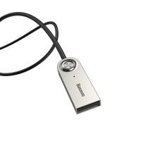 Bluetooth адаптер Baseus BA01 USB Wireless adapter cable Black (CABA01-01)