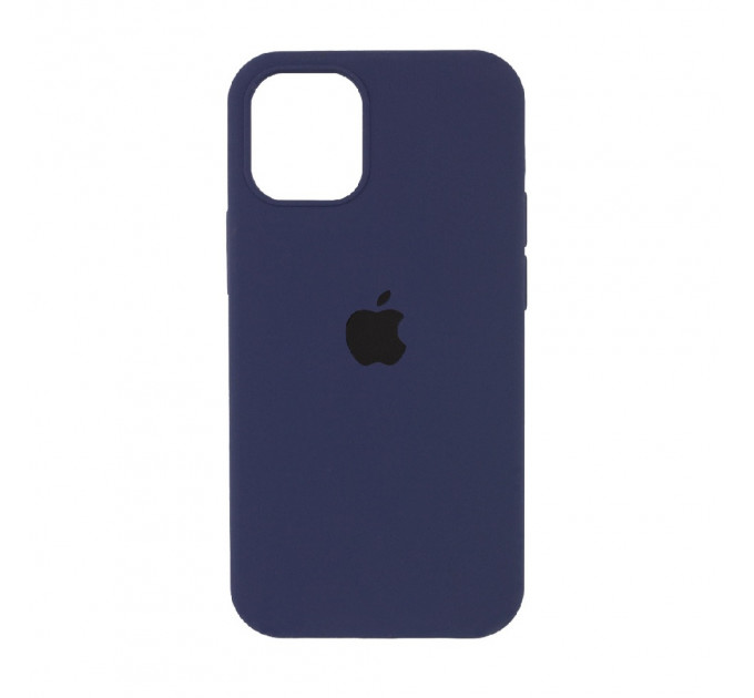 Силиконовая накладка Silicone Case Full для iPhone 13 Mini Deep Navy