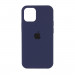 Силиконовая накладка Silicone Case Full для iPhone 13 Mini Deep Navy