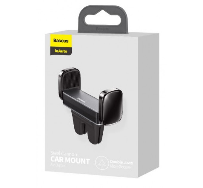 Автодержатель Baseus Steel Cannon Air Outlet Car Mount Black