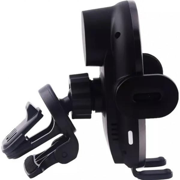 Автотримач із бездротовою зарядкою Proove Rounded Energy Pro 15W Black (WHRP15010001)