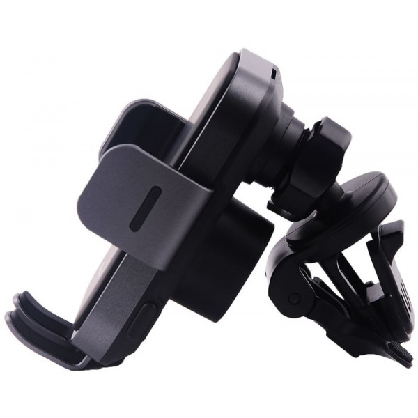 Автотримач із бездротовою зарядкою Proove Triple Clamp 15W Black (WHTC15010001)