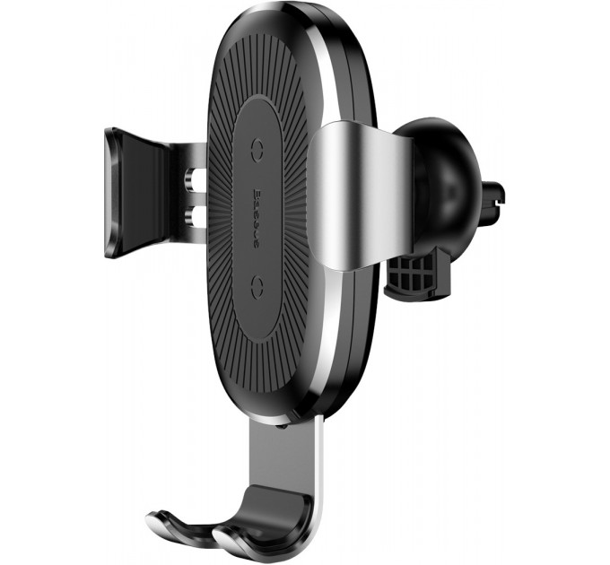 Автодержатель Baseus Wireless Charger Gravity Car Mount Black