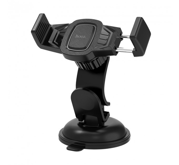 Автотримач Hoco CA40 Refined Suction Cup Base In-Car Dashboard Phone Holder Black
