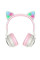 Наушники накладные Hoco W27 Cat Ear Wireless Headphones Gray