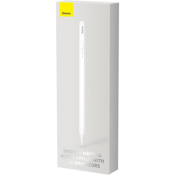Стілус Baseus Smooth Writing With LED Indicators White