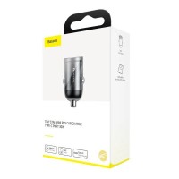Автомобільний зарядний пристрій Baseus Tiny Star Mini PPS 30W Type-C Gray