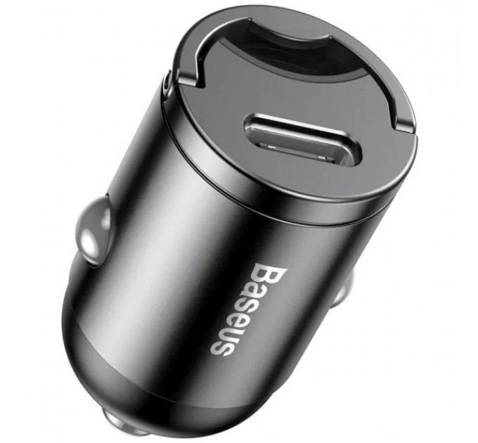 Автомобильное зарядное устройство Baseus Tiny Star Mini PPS 30W Type-C Gray