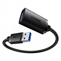Кабель Baseus AirJoy Series USB to USB 0.5m Black