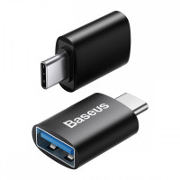 Перехідник Baseus Ingenuity Series Mini OTG Type-C до USB 3.1, Чорний