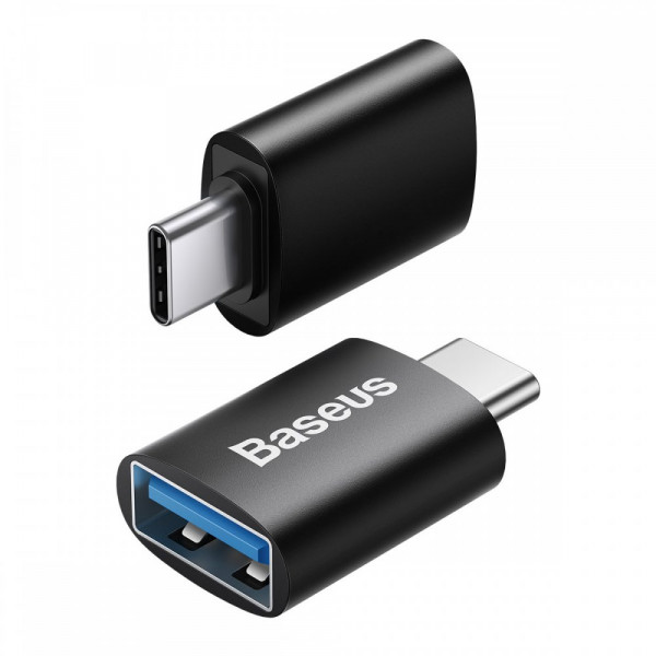 Переходник Baseus Ingenuity Series Mini OTG Type-C to USB 3.1 Black