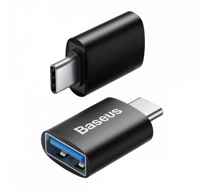 Переходник Baseus Ingenuity Series Mini OTG Type-C to USB 3.1 Black