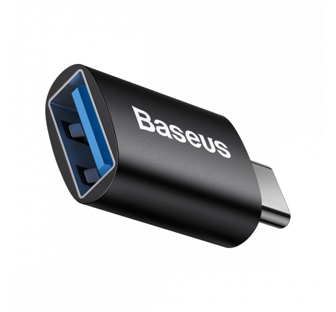 Переходник Baseus Ingenuity Series Mini OTG Type-C to USB 3.1 Black